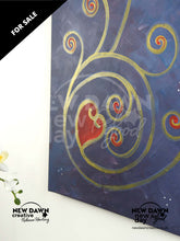 Load image into Gallery viewer, Love in Abundance (Purple) Painting