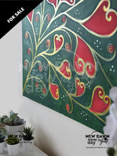 Load image into Gallery viewer, Love in Abundance (Green) Painting