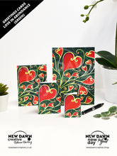 Load image into Gallery viewer, Love in Abundance (Green) Greetings Cards Multi-pack