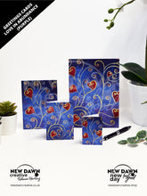 Load image into Gallery viewer, Love in Abundance (Purple) Greetings Cards Multi-pack