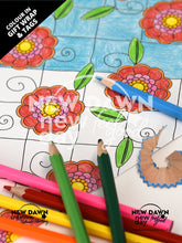 Load image into Gallery viewer, Flower Collection Gift Wrap & Tags Set