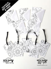 Load image into Gallery viewer, Flower Collection Gift Wrap & Tags Set
