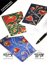 Load image into Gallery viewer, Love in Abundance Greetings Card Triple Pack
