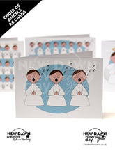 Load image into Gallery viewer, Choir of Angels Greetings Card
